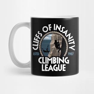 Cliffs of Insanity Climbing League Mug